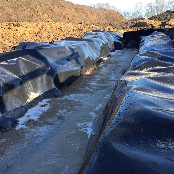 Геомембрана LDPE (ПВД) 1,5 мм - Фото 1